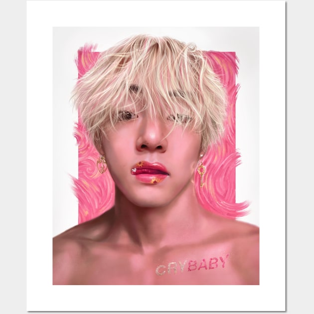 Kim Taehyung Wall Art by EllenDrawings